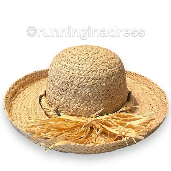 Scala Accessories The Scala Collection Rolled Brim Straw Hat